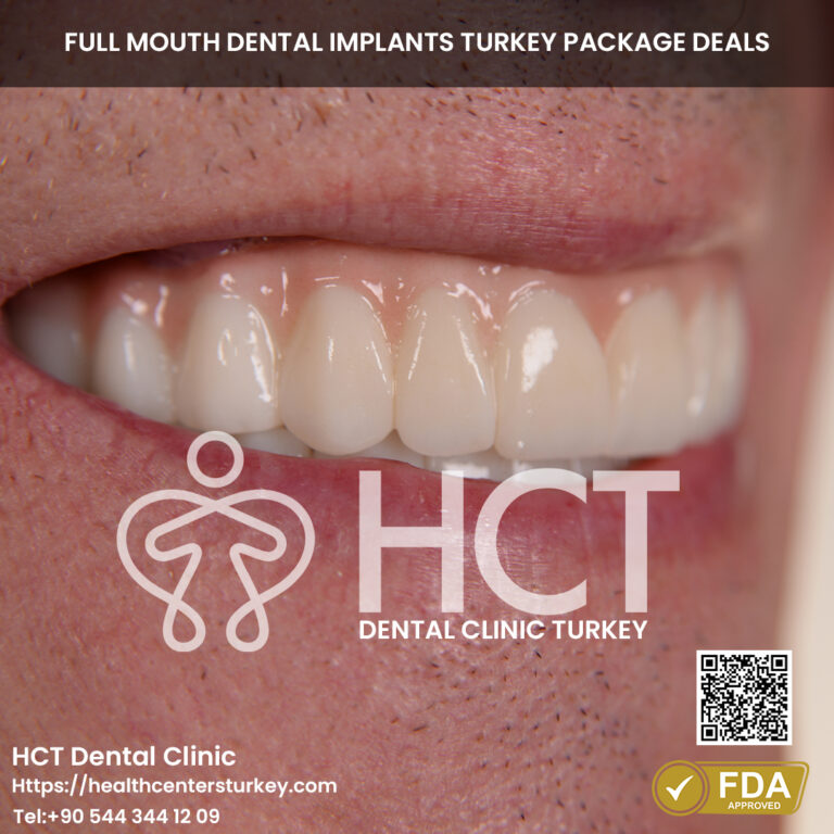 Full mouth reconstruction package deals turkey with zirconia crown bridge