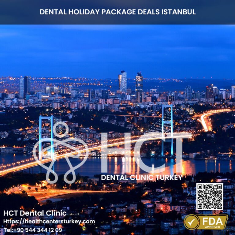 Nighttime Charm of Istanbul Dental Tourism Destination