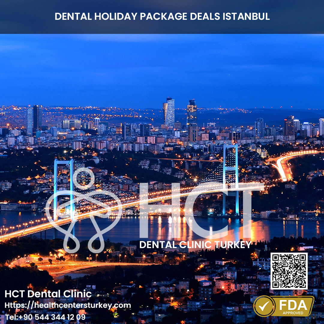 Nighttime Charm of Istanbul Dental Tourism Destination