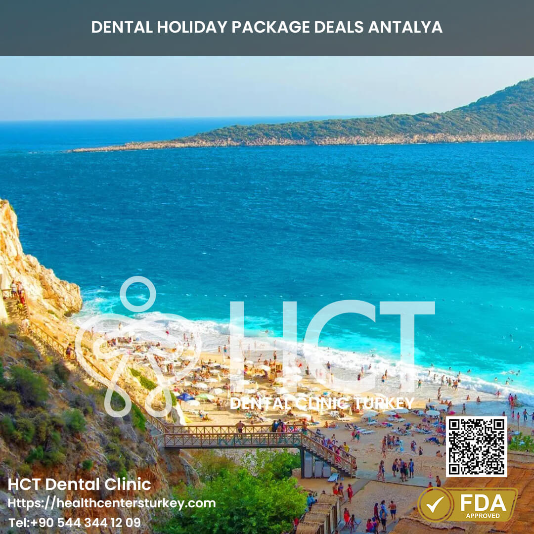 Antalya coastal view showcasing veneers and crowns services for Turkey Teeth transformations.