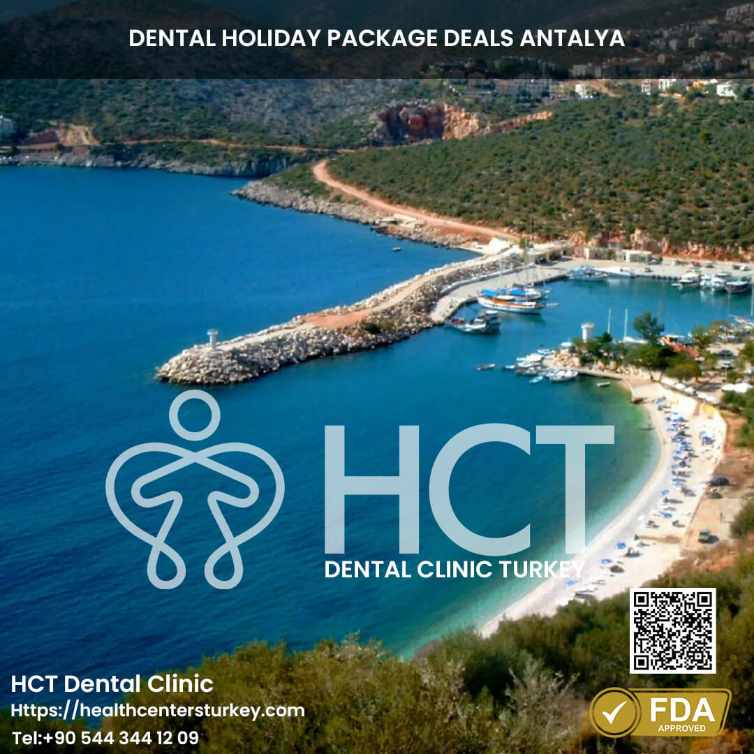 A scenic view of Antalya’s coastline highlighting affordable dental packages in Turkey.